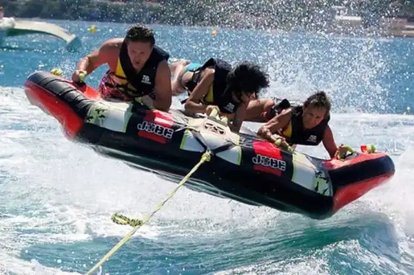 Banana boat Malta – fun towed activity on the sea.