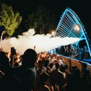 Partygoers immersed in the exotic vibes of The French Riviera – Edition Marrakech at Gianpula Malta.