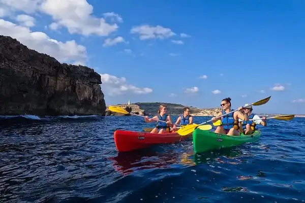 Kayak rental Malta – explore cliffs, lagoons and sea caves.