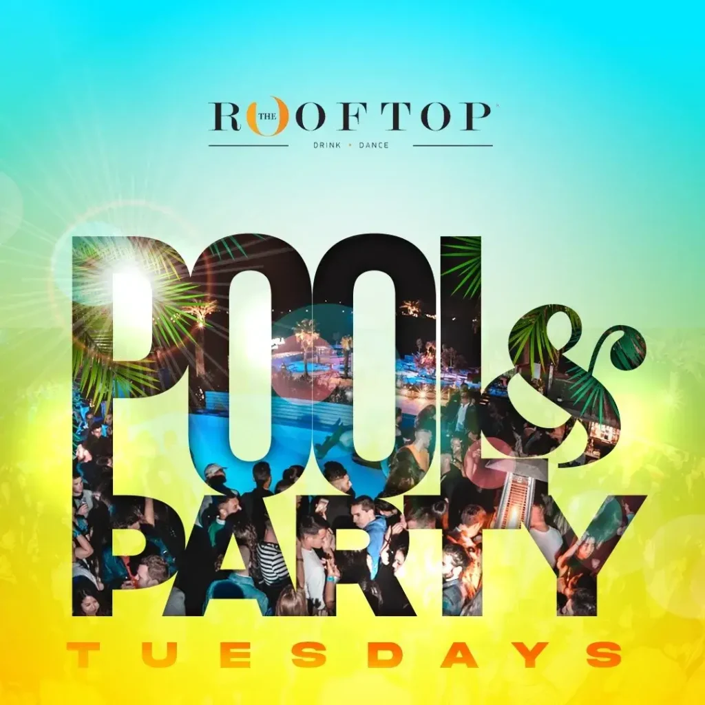 Pool Party at Gianpula Malta Rooftop: electrifying music, stunning views, and vibrant summer vibes under the stars.