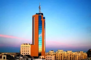 Twenty Two Malta, the premier nightlife destination located at Portomaso Business Tower, offering a luxurious and exciting nightlife scene.