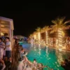 Exclusive pool party Malta at the Hugo Hotel Malta rooftop infinity pool.