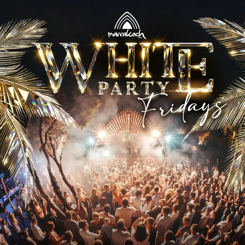 Marrakech White party at Marrakech Club, Gianpula Village Malta.